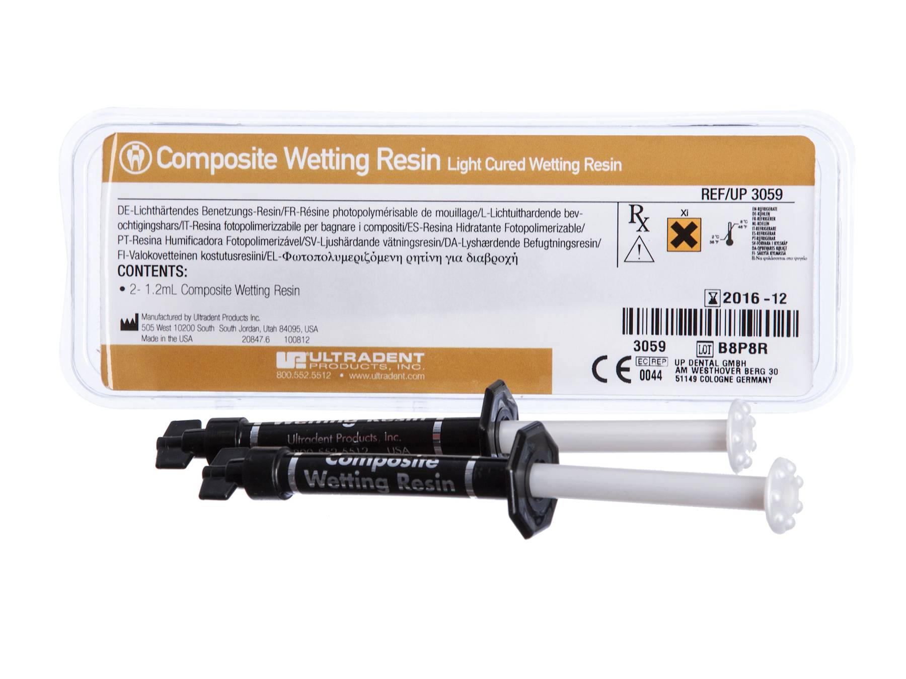 ULTRADENT COMPOSITE WETTING RESIN (2 X 1.2ML)