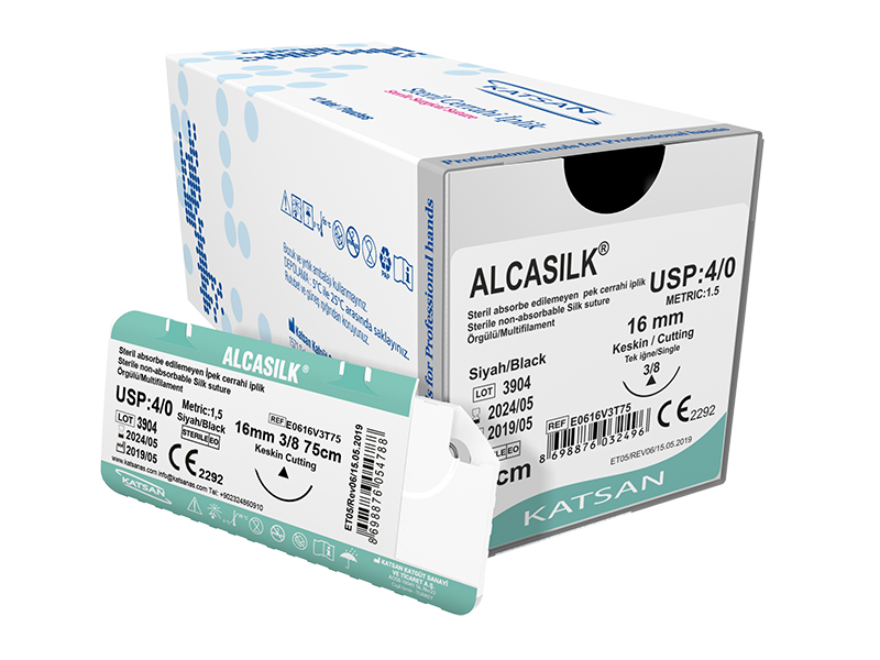 KATSAN ALCASILK İPEK SÜTÜR