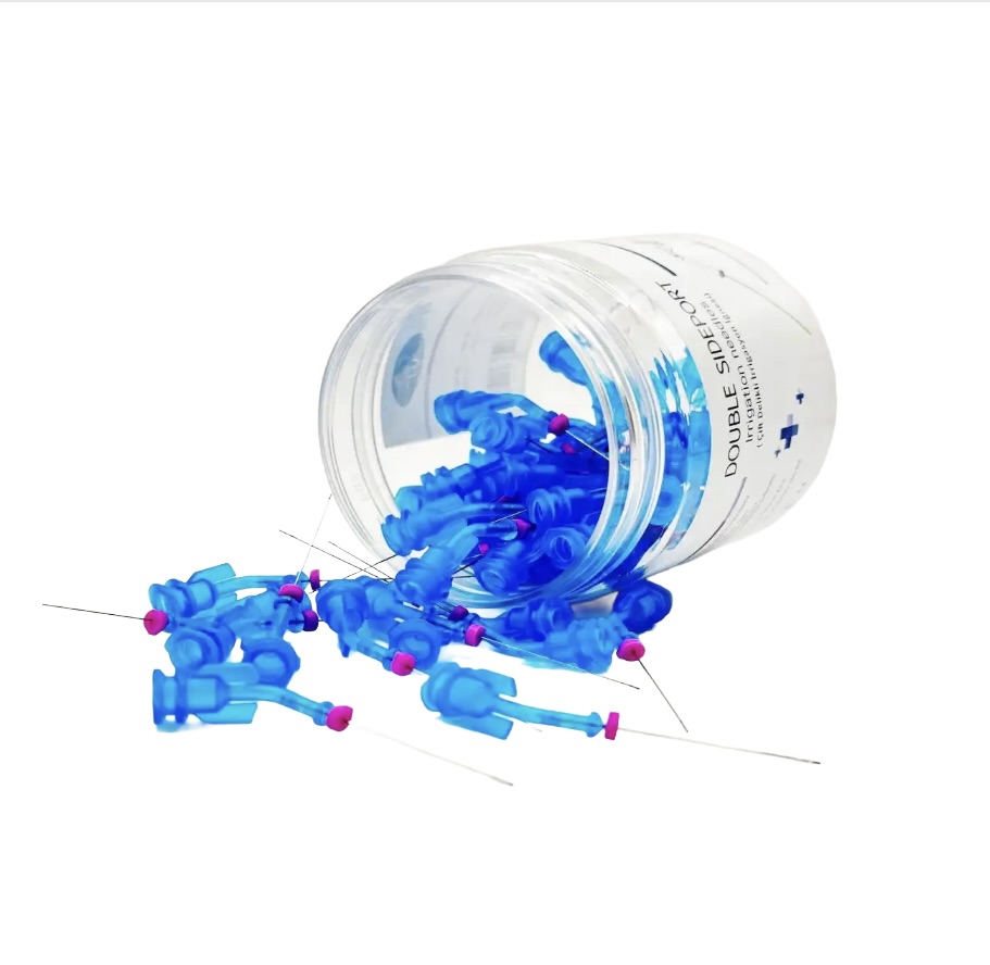 RAITO, ÇİFT PERFORE, 22MM, 30G, AÇILI, BÜKÜLEBİLİR, İRRİGASYON İĞNESİ * STOPERLİ