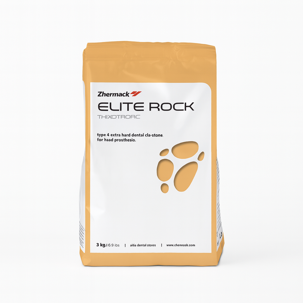 ZHERMACK ELITE ROCK FAST SANDY BROWN TİP-4 SERT ALÇI 3KG