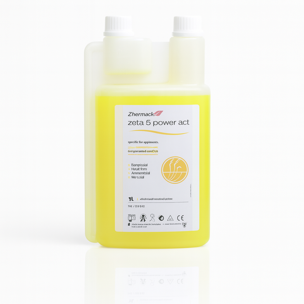 ZHERMACK ZETA 5 POWER ACT - 1LT (KREŞUAR VE CERRAHİ ASPİRATÖR DEZENFEKTANI)
