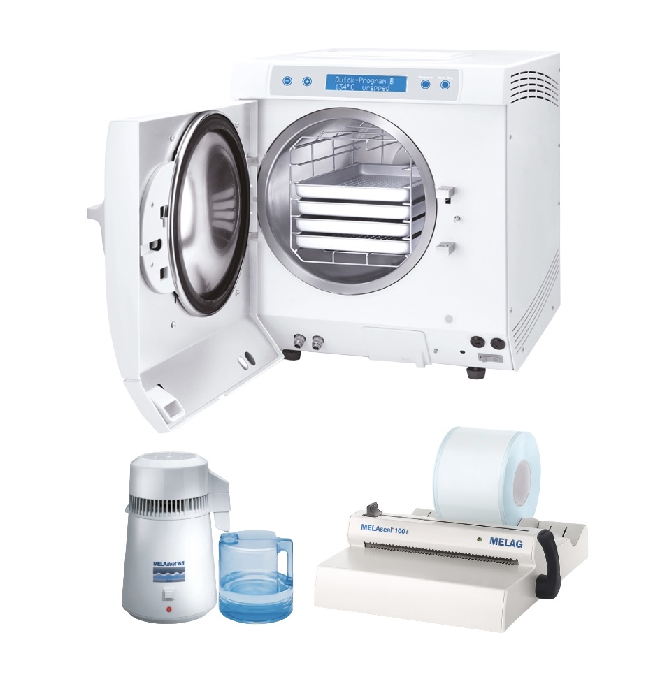 MELAG VACULAV 23B+ PROCLASS OTOKLAV CİHAZI 23 LİTRE