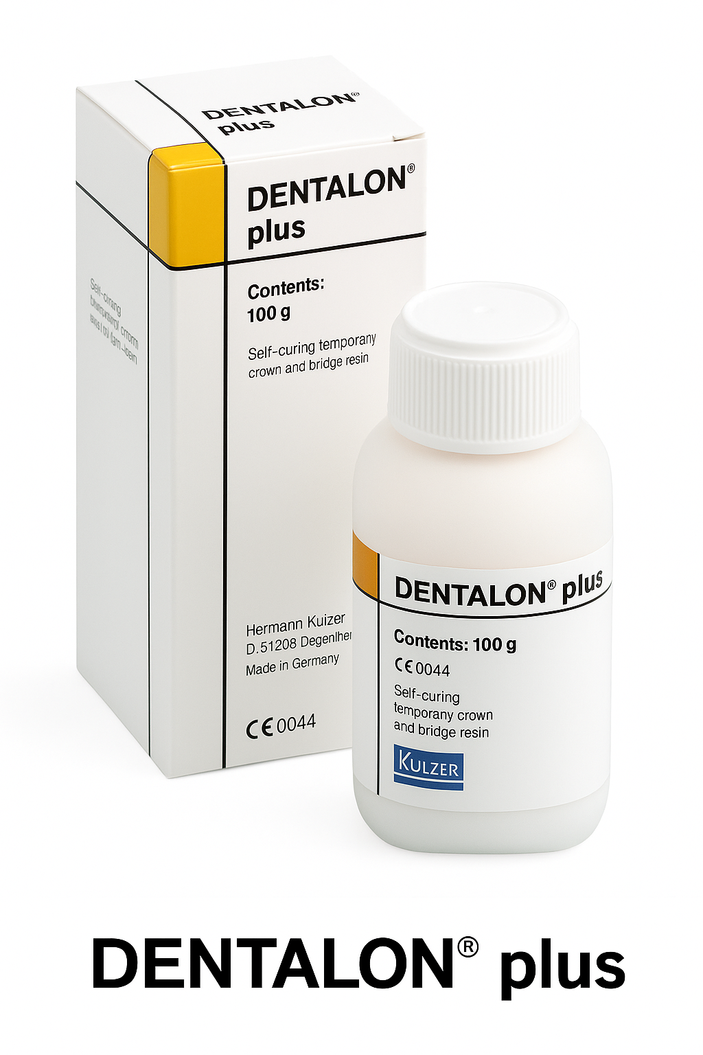 KULZER DENTALON PLUS GEÇİCİ KRON KÖPRÜ AKRİLİĞİ *TOZ - 100 GR