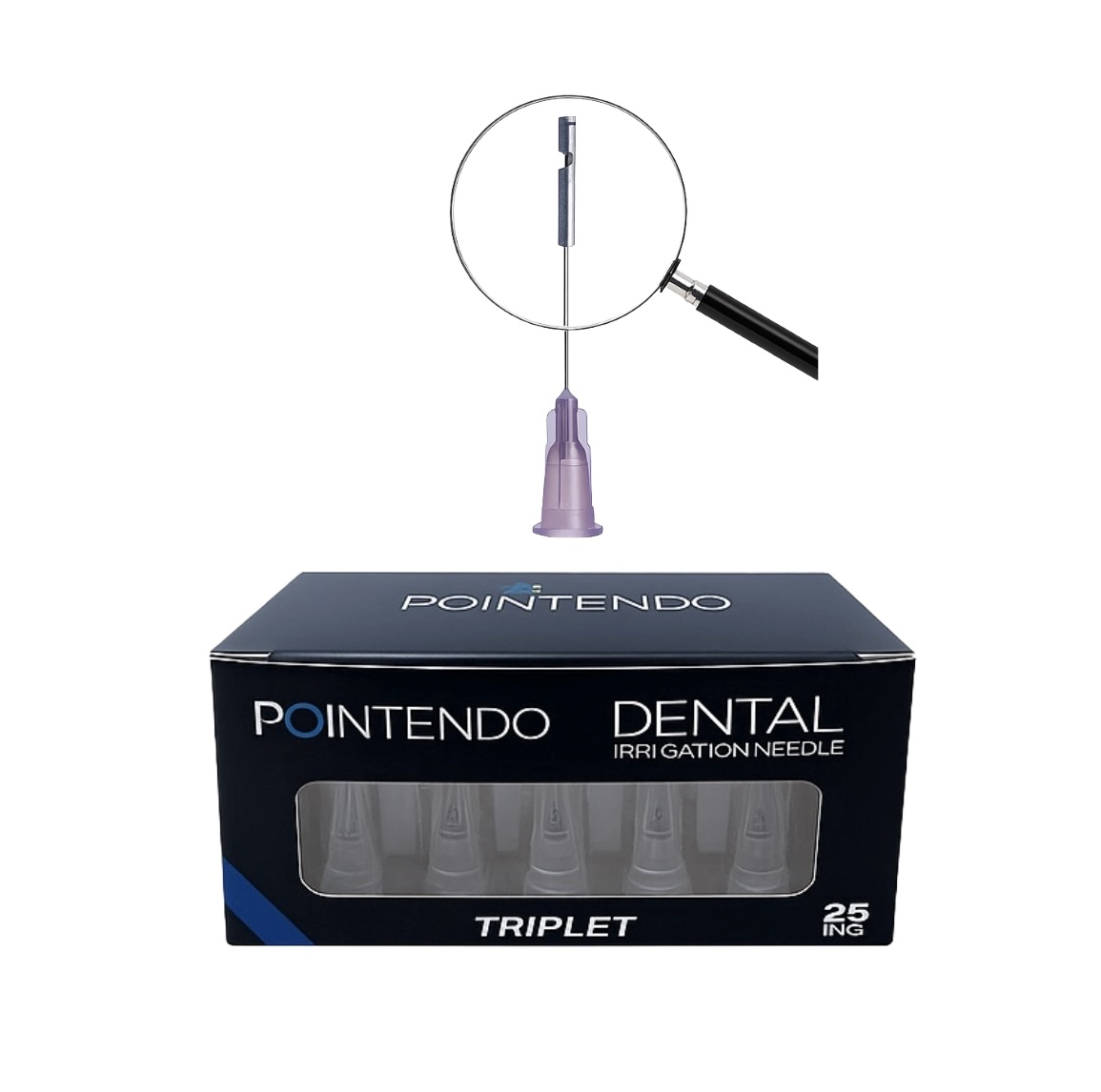 POINTENDO İRIGASYON İĞNESİ GRİ 27G (25'Lİ)