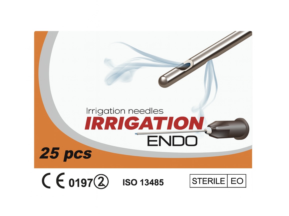 IRRIGATION ENDO ÇİFT PERFORE İRRİGASYON İĞNESİ
