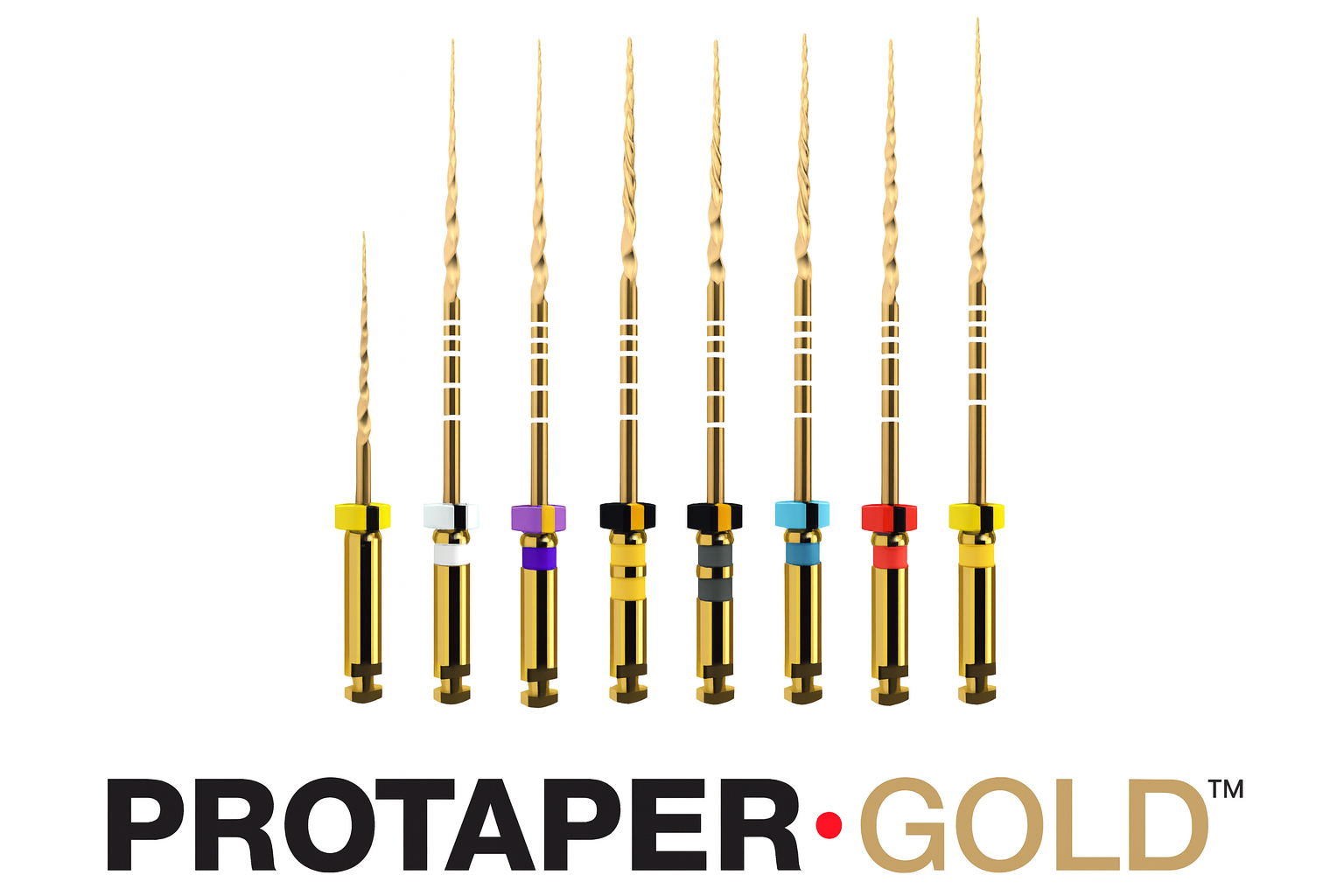 DENTSPLY PROTAPER GOLD ROTARY KANAL EĞESİ 6'LI BLISTER