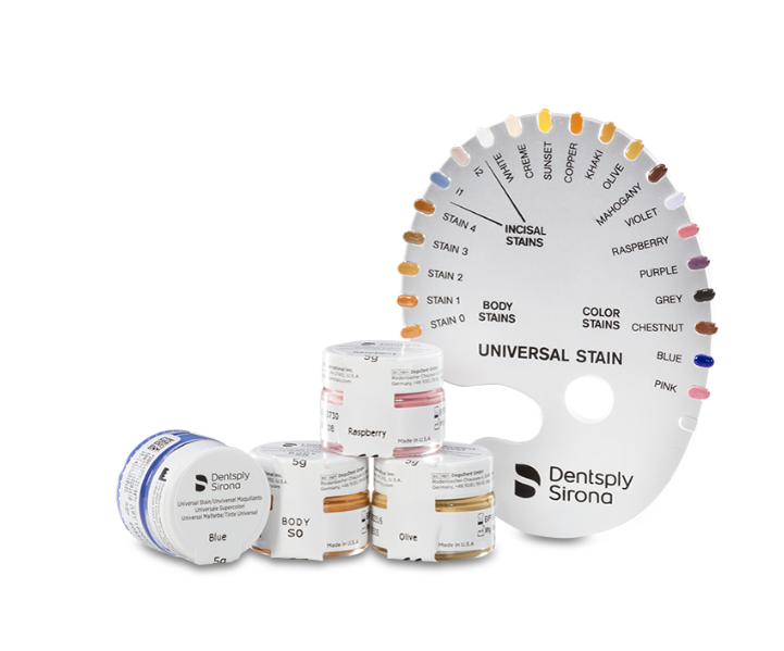 DENTSPLY CEREC MAKYAJ GLAZE VE STAIN BÜYÜK SET (600700)