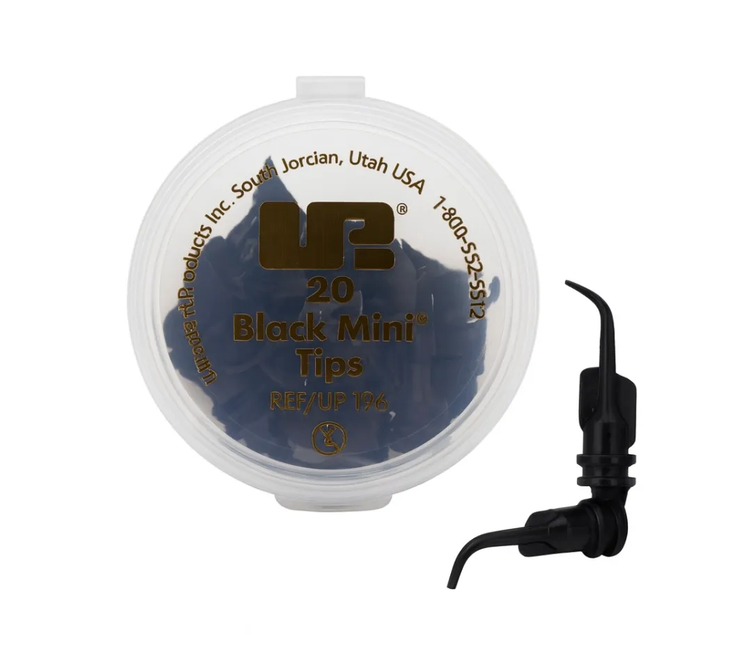 ULTRADENT BLACK MINI TIPS (20 ADET)