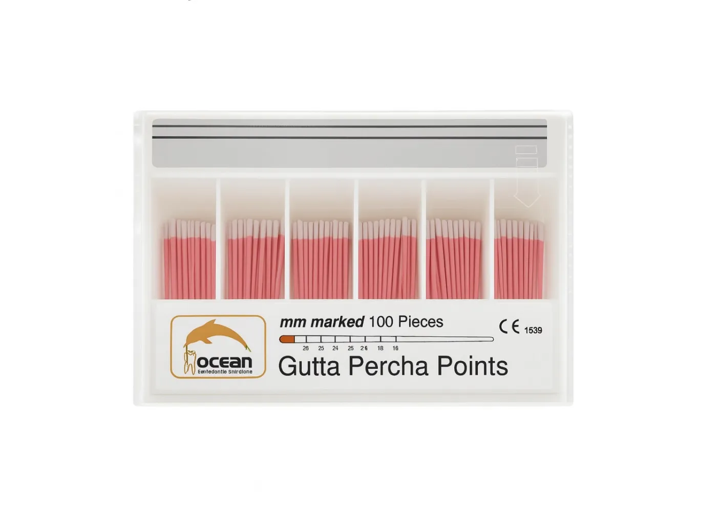 OCEAN GUTTA PERCHA POINTS (AÇISIZ/0,02 AÇILI)  100 ADET / 1 KUTU