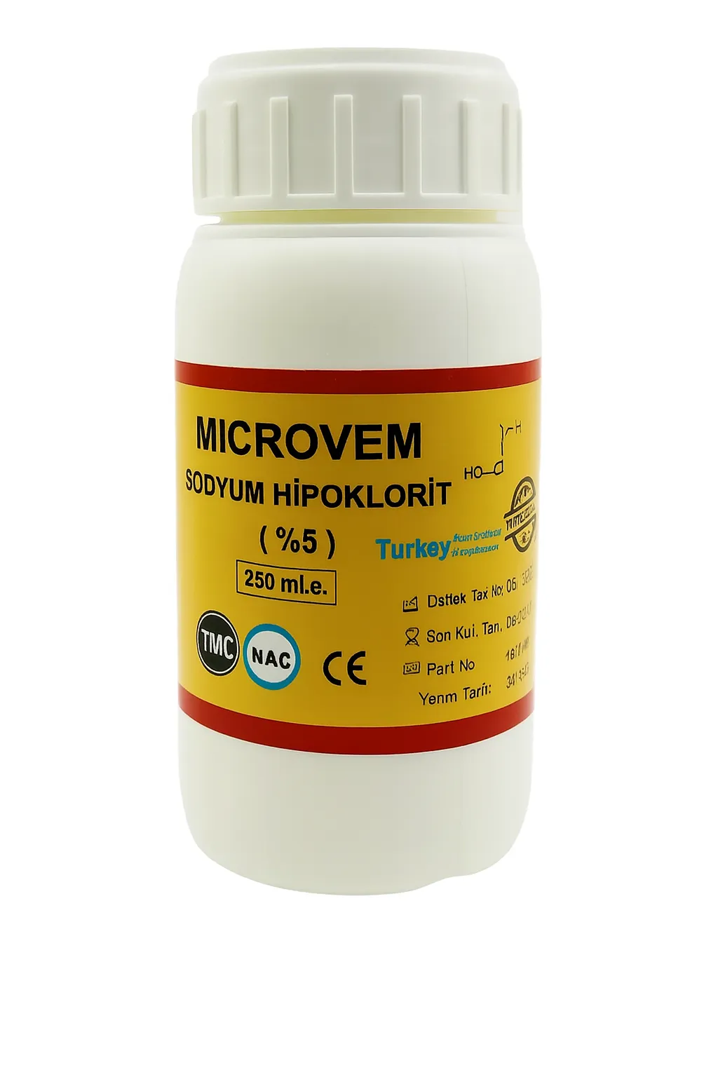 MICROVEM SODYUM HİPOKLORİT (%5) - 250 ML