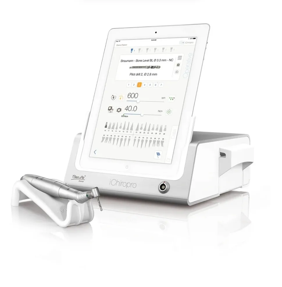 BIEN AIR İ-CHIROPRO CERRAHİ MOTOR ve IMPLANT MOTORU + MX-İ LED MİKROMOTORLU SET (ANGLDURVA ve i-PAD HARİÇ)