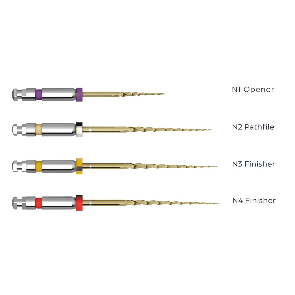 SCOPE RS NARROW ROTARY KANAL EĞELERİ (4'LÜ PAKET)