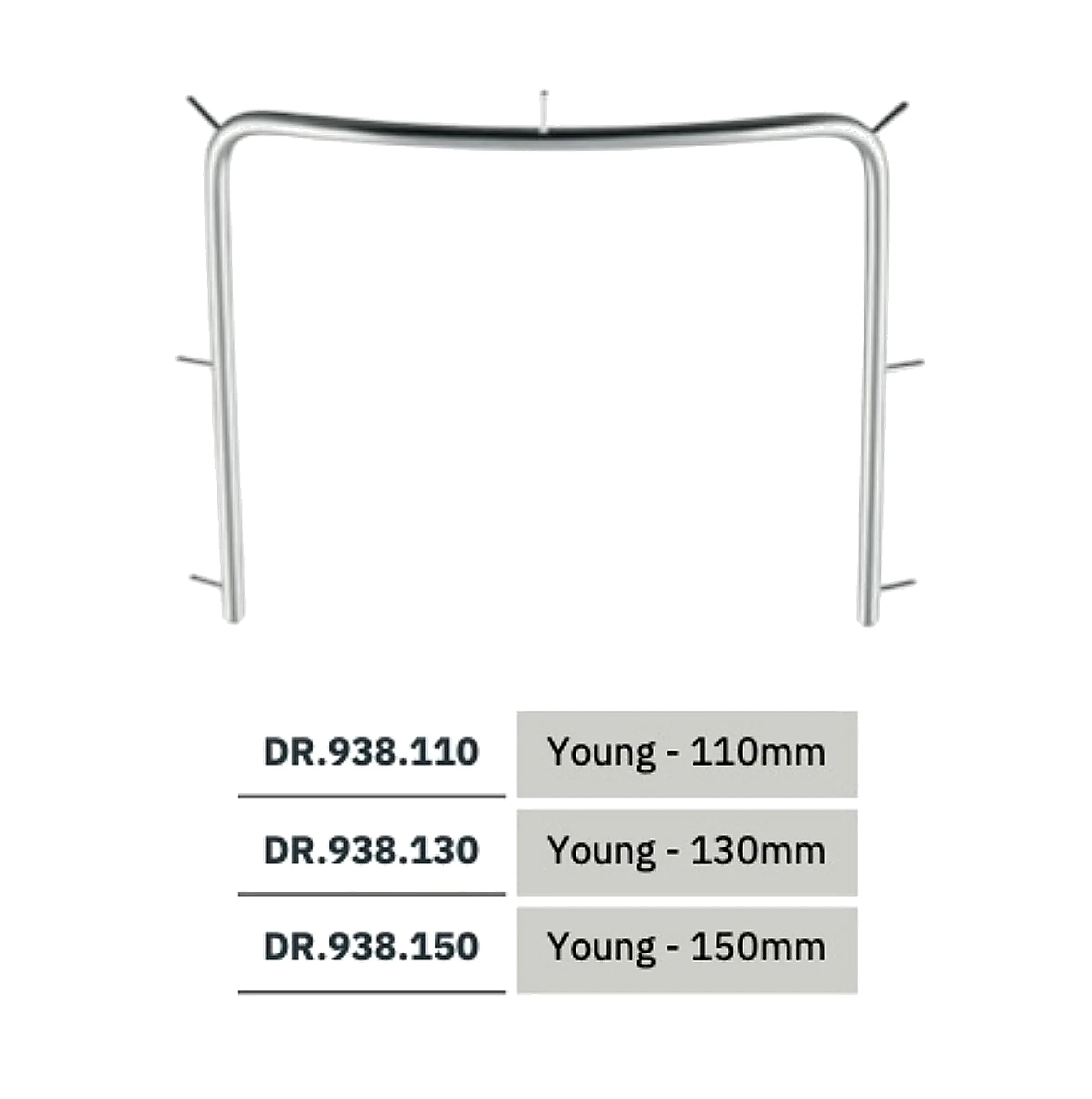 FALCON RUBBER DAM ÇERÇEVESİ (YOUNG TİPİ)