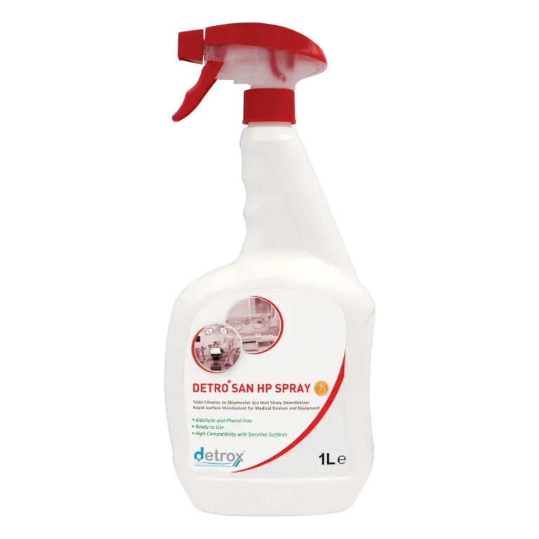 DETROX DETROSAN HP SPRAY HİDROJEN PEROKSİT BAZLI YÜZEY DEZENFEKTANI