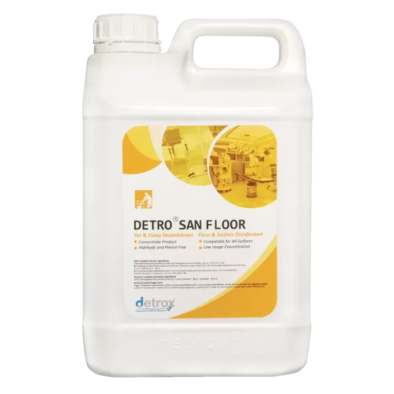 DETROX DETROSAN FLOOR KONSANTRE YER-YÜZEY DEZENFEKTANI
