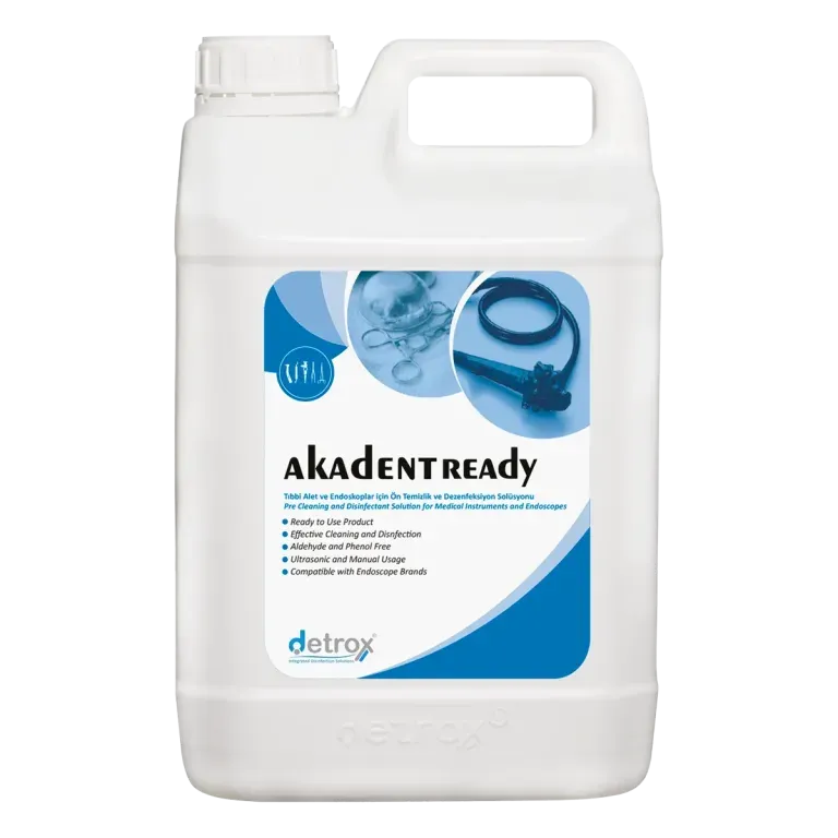 DETROX AKADENT READY KULLANIMA HAZIR ÖN TEMİZLİK VE DEZENFEKSİYON SOLÜSYONU