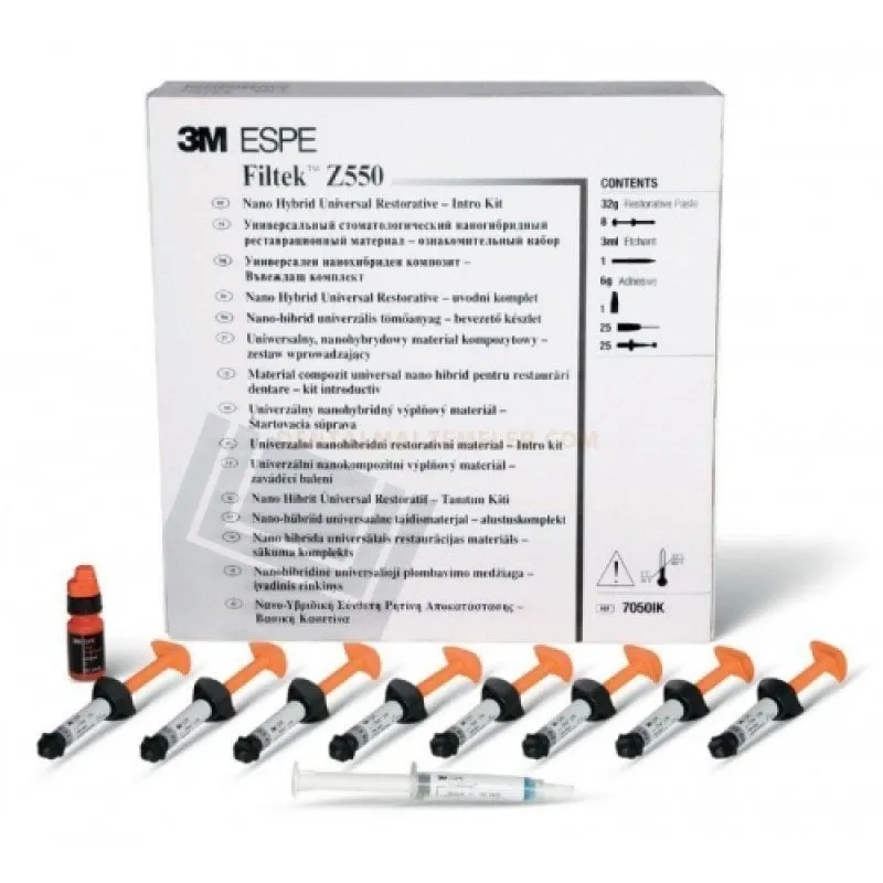 3M FİLTEK Z550 NANO HİBRİT ÜNİVERSAL RESTORATİF - BAŞLANGIÇ SETİ