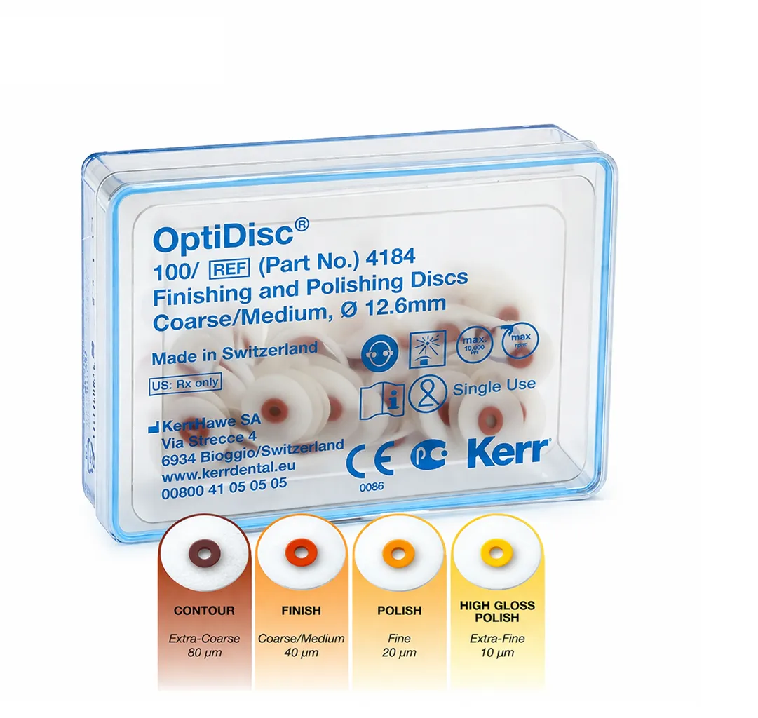 KERR OPTİDİSK COARSE MEDIUM 12.6MM 100LÜ (4184)
