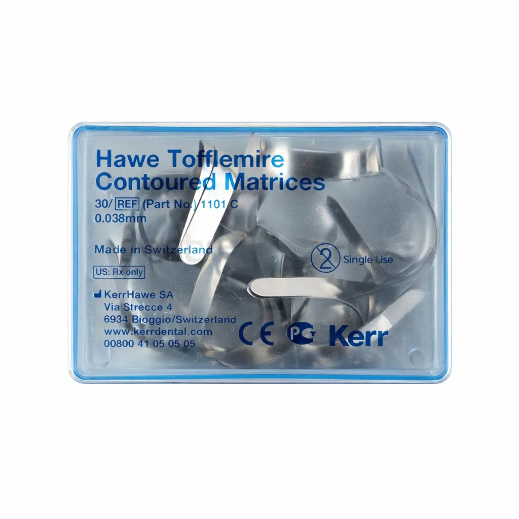 KERR HAWE KONTÜRLÜ TOFFLEMİRE BANT 0,05MM - 0,038MM (1001C-1101C)