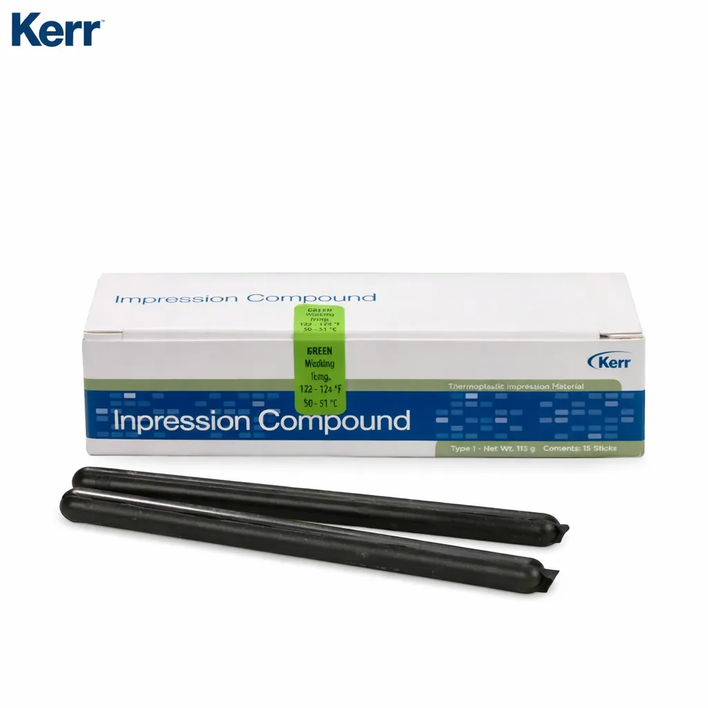 KERR IMPRESSION COMPOUND YEŞİL ÇUBUK 15 ADET (00444)