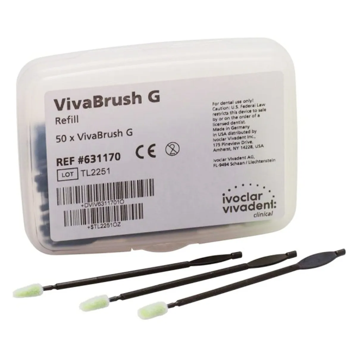 IVOCLAR VIVABRUSH G REFİLL 50 ADET (631170)