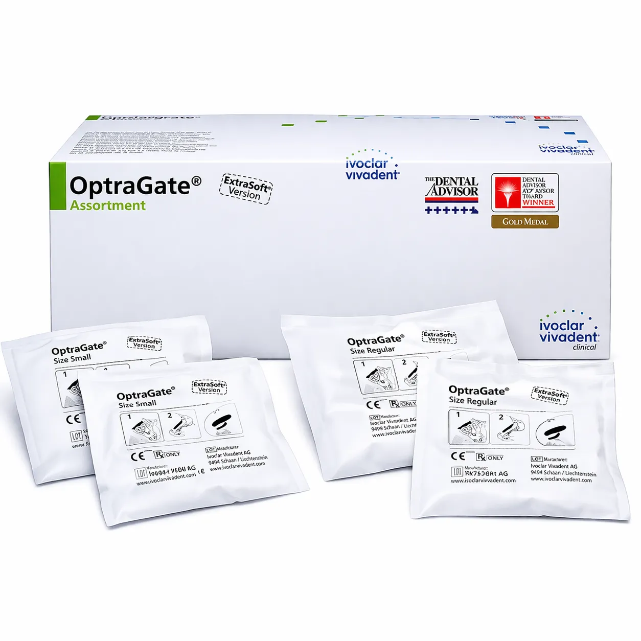 IVOCLAR OPTRAGATE JUNIOR ASSORT. / BLUE + PİNK / 20+20 (669089WW)