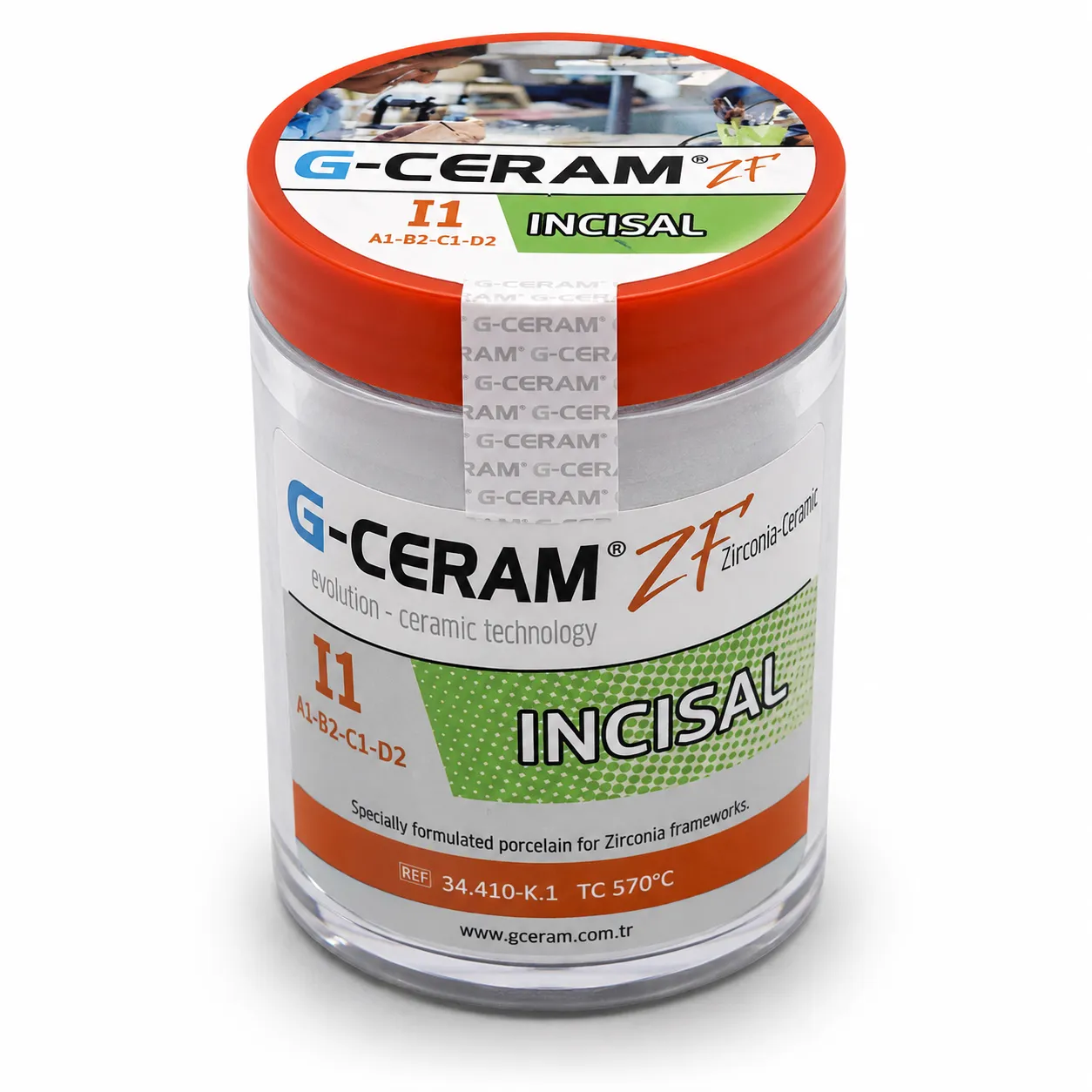 G-CERAM PORSELEN TOZU INCISAL