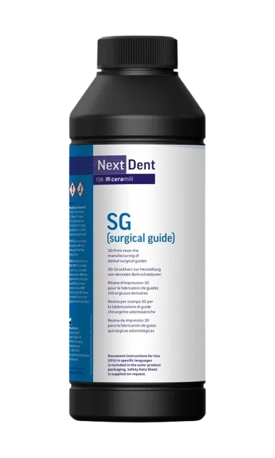 NEXTDENT SG / ORANGE 3D BASKI REÇİNESİ  100 GR ( CERRAHİ REHBER ÜRETİMİ İÇİN )