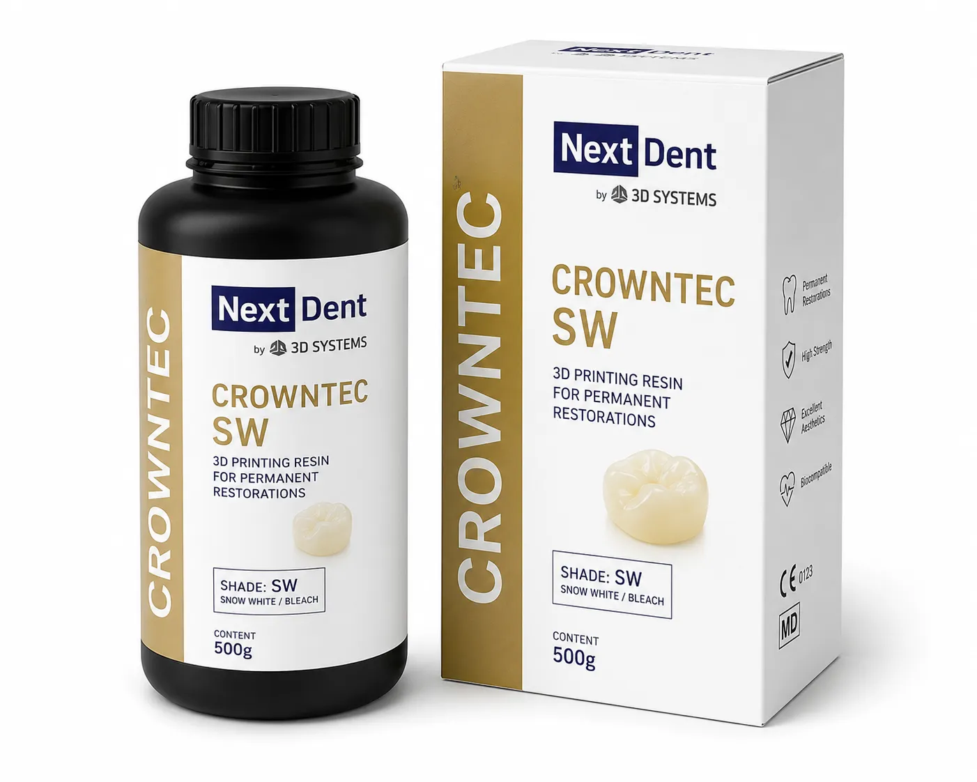 NEXTDENT CROWTEC SW 500 GR  3D BASKI REÇİNESİ (YÜKSEK DAYANIMLI)