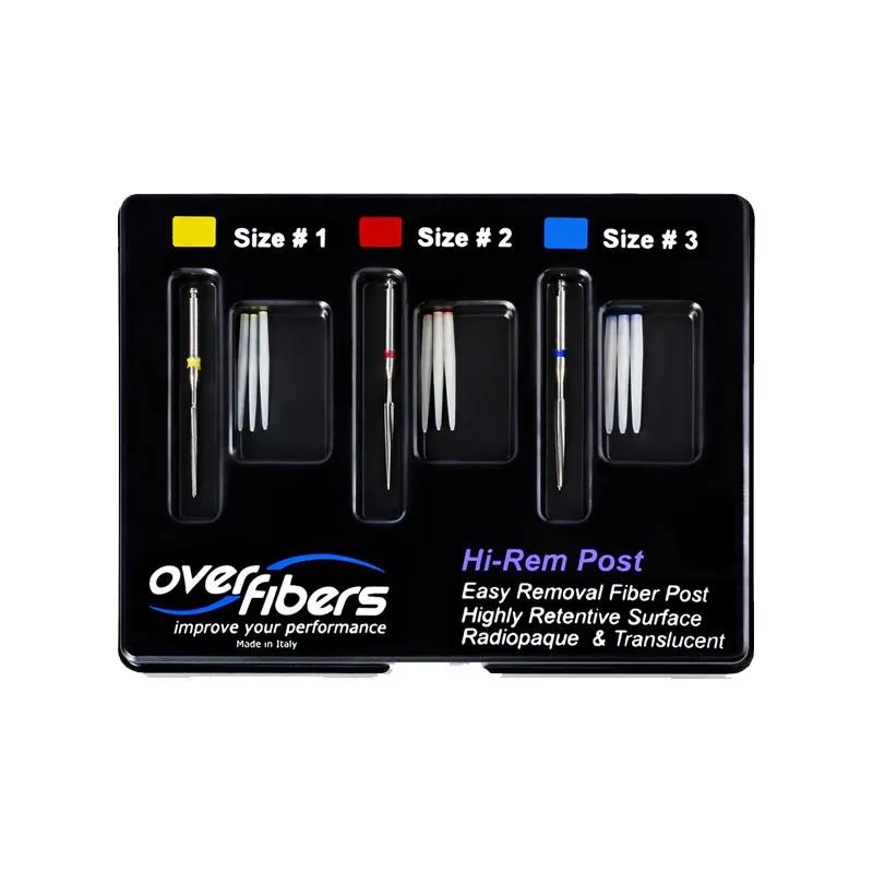 OVERFIBERS HI-REM ENDODONTIC POST STARTER KIT