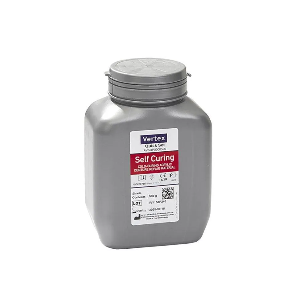 VERTEX SELF-CURING AKRİLİK ( PROTEZ TAMİRİ ) 200 LT