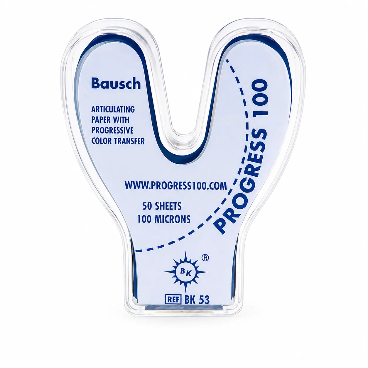 BAUSCH NAL-ARTİKÜLASYON KAĞIDI ( MAVİ RENK) 50’Lİ 100 MİCRON
