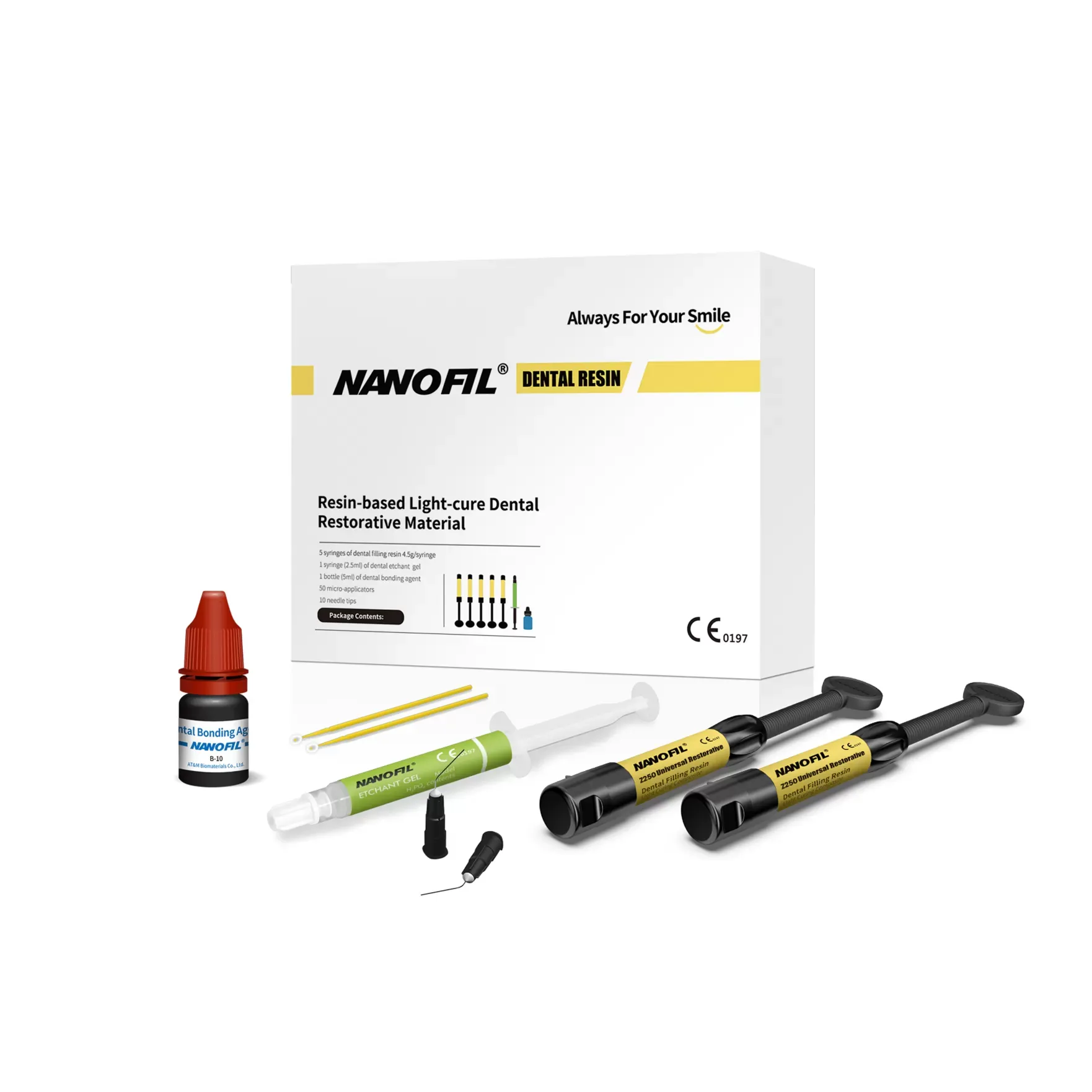 ATBIO NANOFIL DENTAL RESİN KİT ( BAŞLANGIÇ KİTİ )
