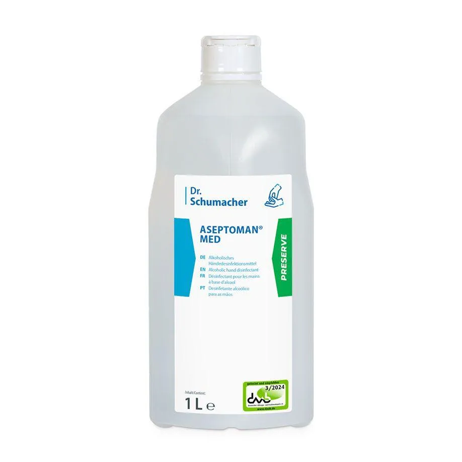 DR. SCHUMACHER ASEPTOMAN %72 ( EL DEZENFEKTANI )