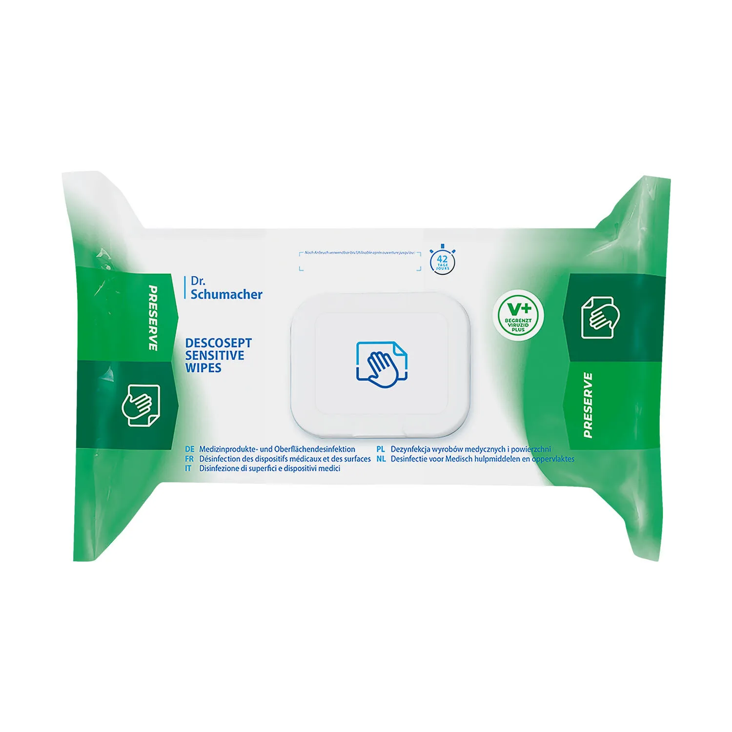 DR. SCHUMACHER DESCOSEPT SENSETIVE WIPES (100 ADET)