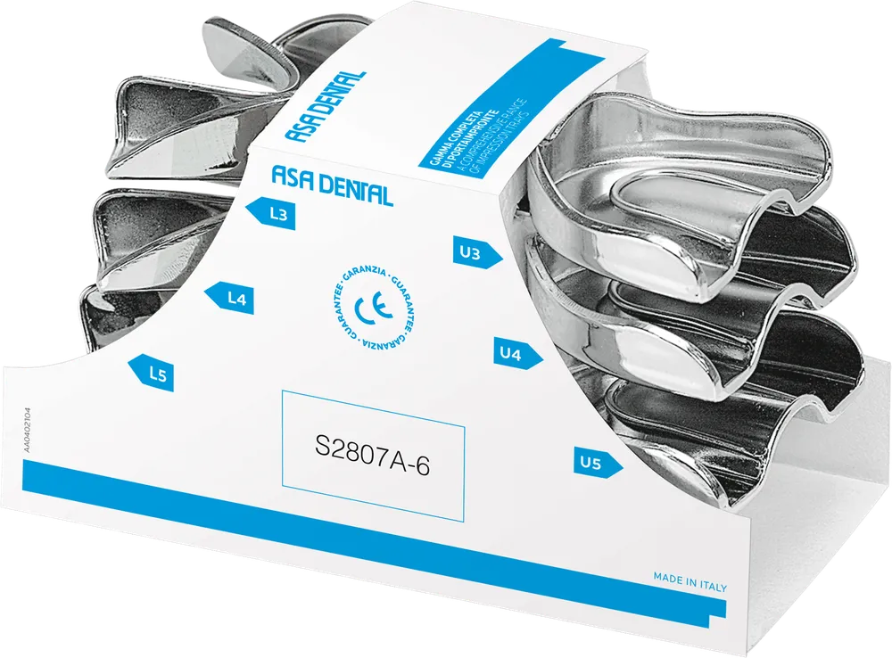 ASA DENTAL ÖLÇÜ KAŞIĞI SETİ DELİKSİZ DİŞLİ SET