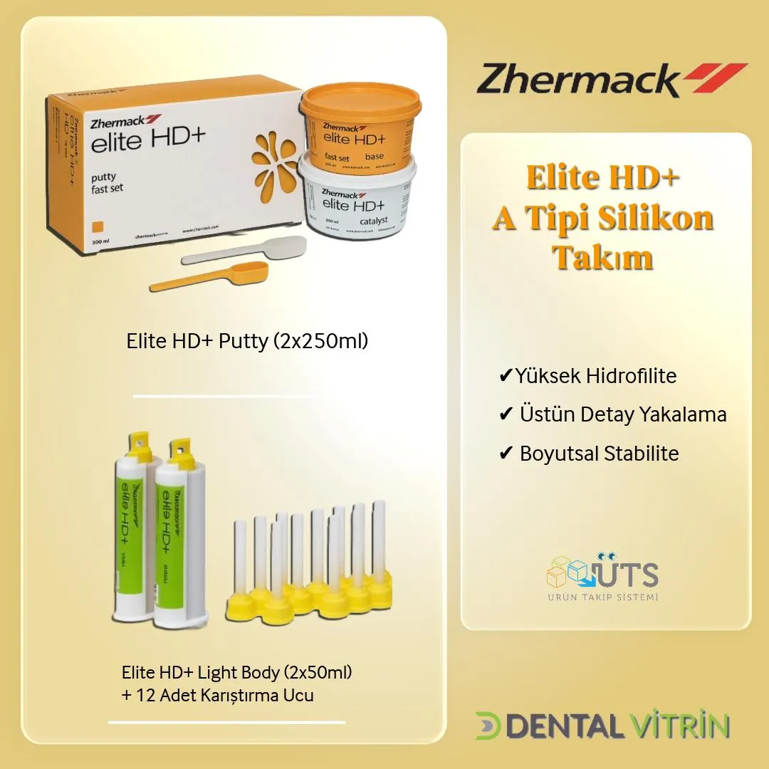 Zhermack Elite HD+ Putty + Light Body Ölçü Seti Kampanyası