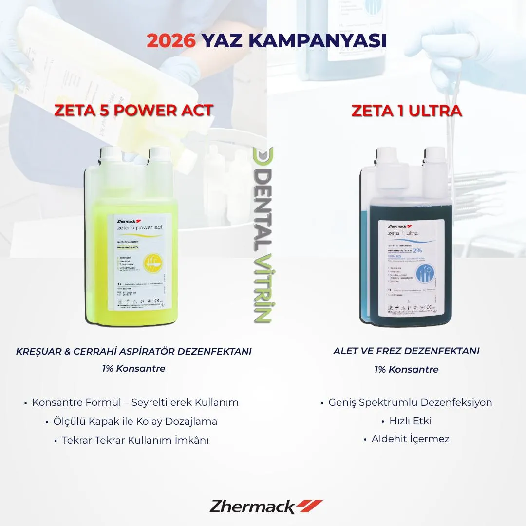 Zhermack Dezenfektan Grubu Yaz Kampanyası ve Özel Fiyatlar