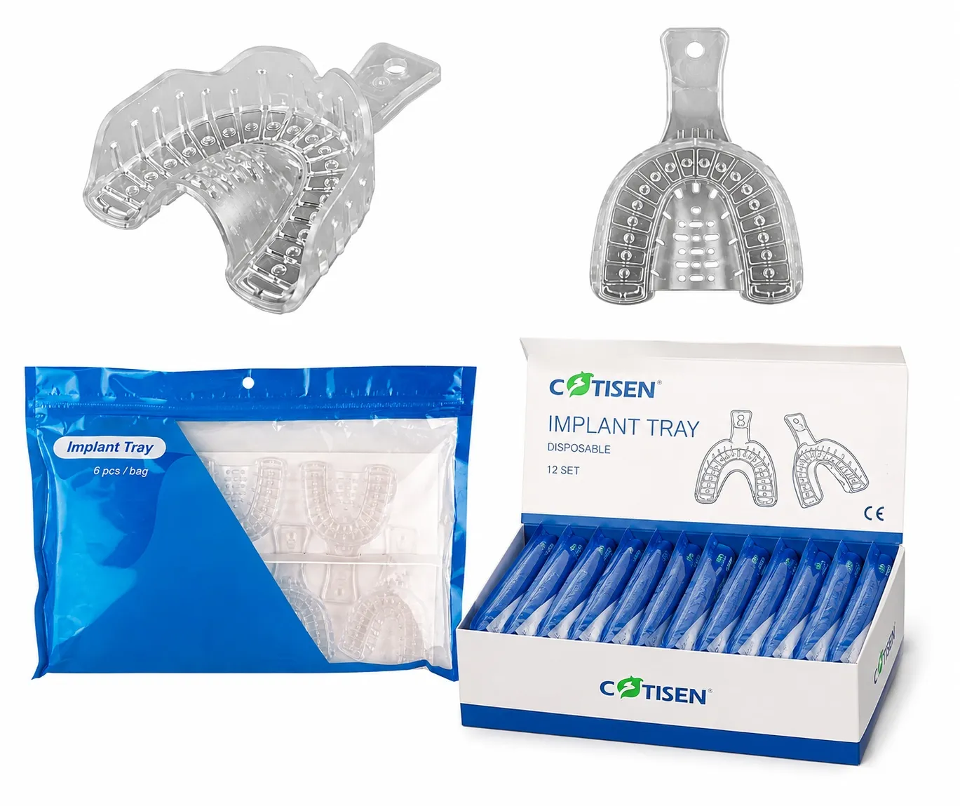 COTISEN - IMPLANT KAŞIKLARI 12'Lİ SET
