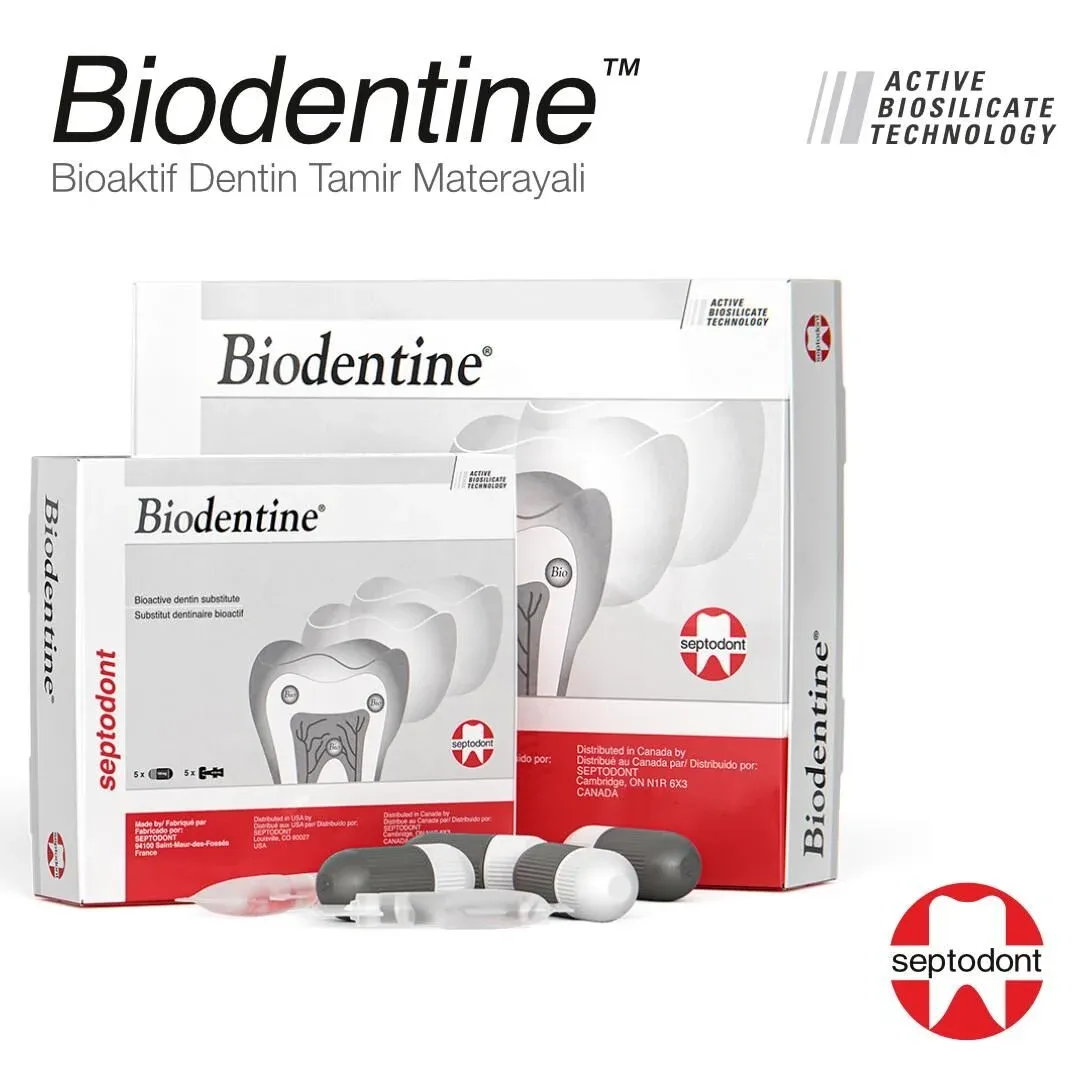 SEPTODONT BIODENTİNE BIOAKTİF DENTİN TAMİR MATERYALİ 5'Lİ
