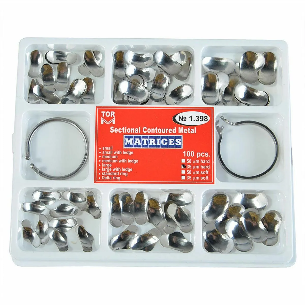 TOR VM - 1.398  BÖBREK MATRİX SET (100'LÜK)
