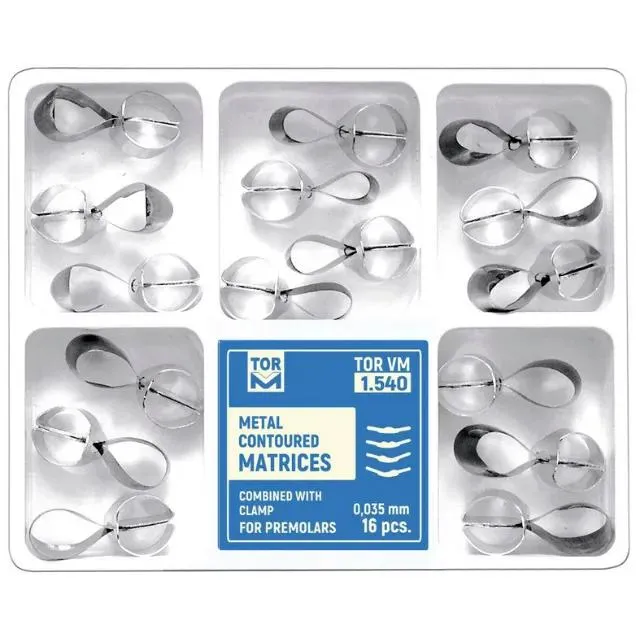 TOR VM- 1.540 - PREMOLAR MATRİX SET (16'LIK)