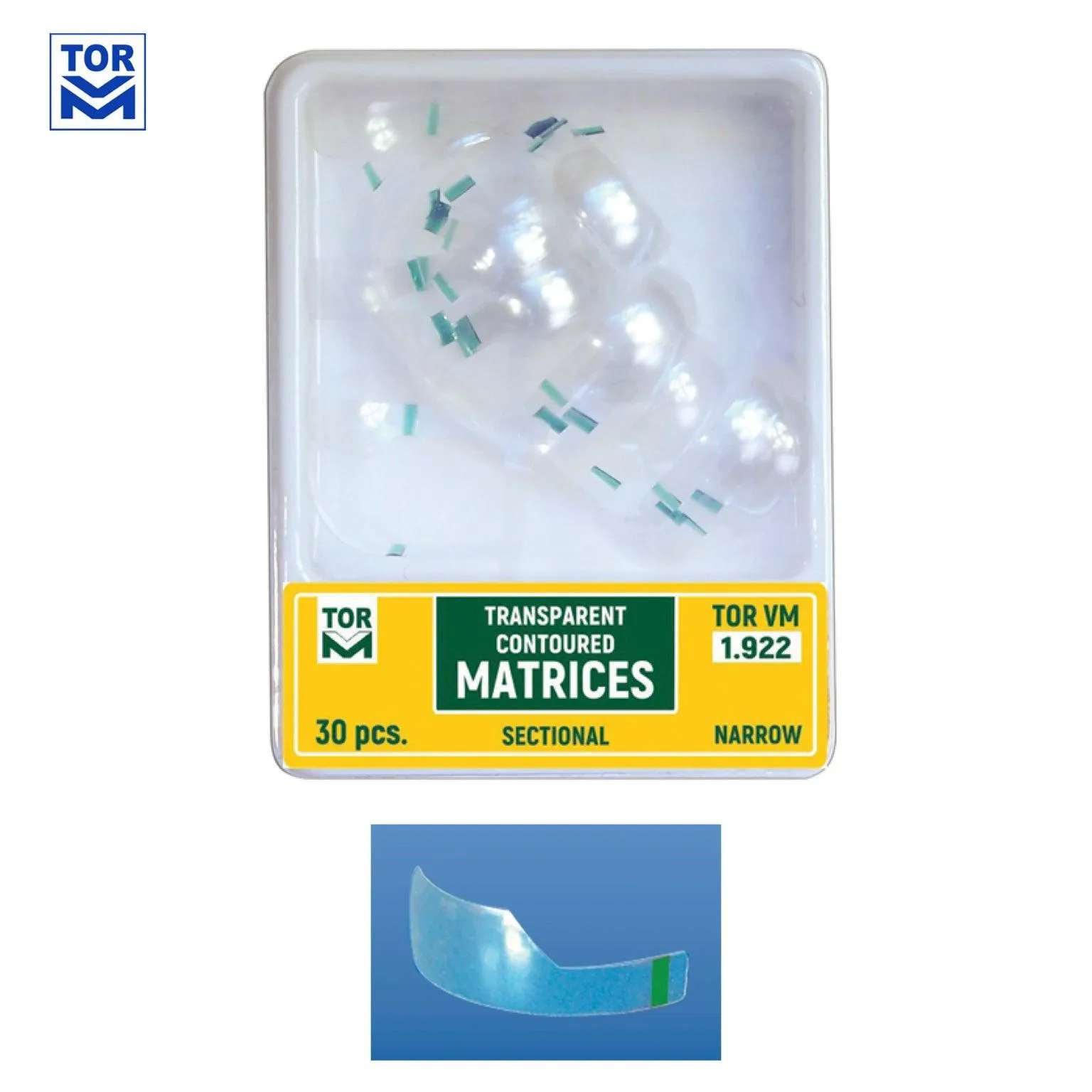 TOR VM - TRANSPARAN KONTÜRLÜ MATRİX (30'LUK)