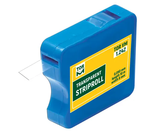 TOR VM - TRANSPARAN KUTULU STRIPROLL ÇEŞİTLERİ (10M)