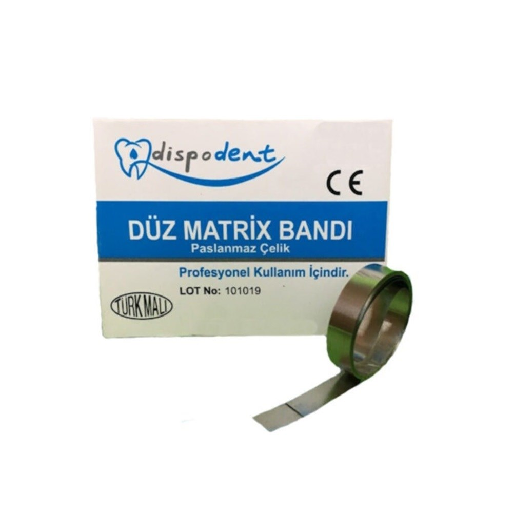 DİSPODENT DÜZ MATRİKS BANDI (*1 METRE)