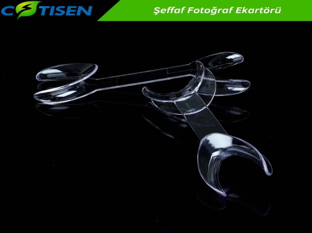 COTISEN FOTOĞRAF EKARTÖRÜ ŞEFFAF ÇİFT TARAFLI (2 ADET) - COTISEN CR05