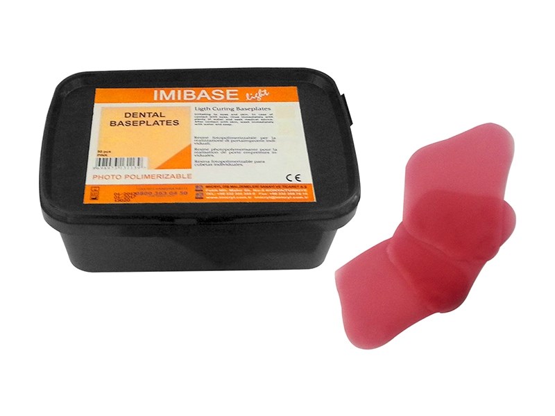 IMICRYL IMIBASE HYBRİD KOMPOZİT ESASLI IŞIKLI BAS PLAK (50 ADET)