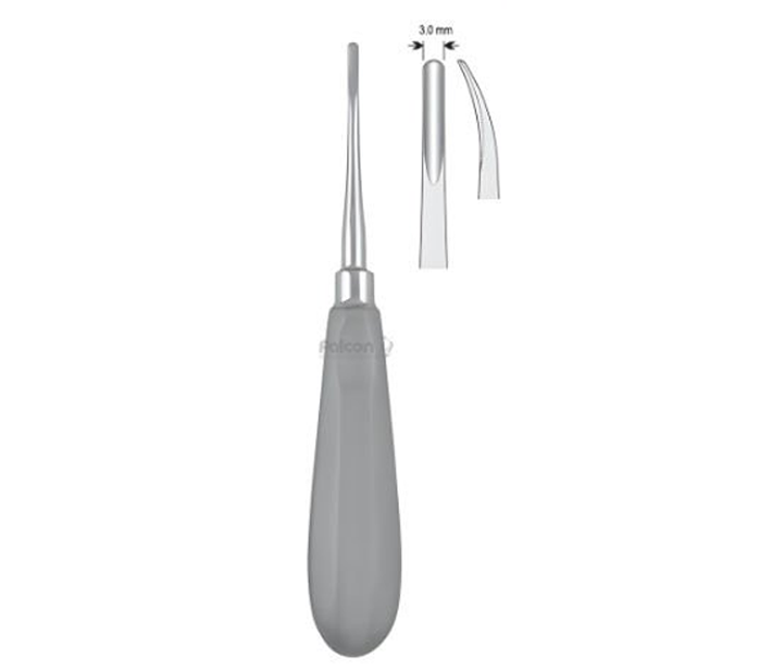 OCEAN / FALCON LUXATOR ÖNE EĞRİ Ø 3.0MM FIG.6