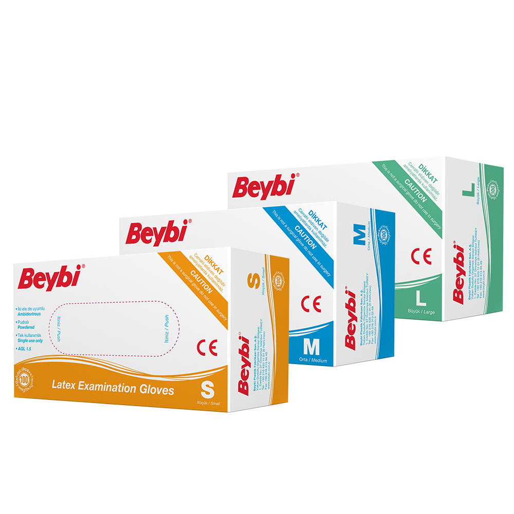 BEYBİ LATEX PUDRALI ELDİVEN