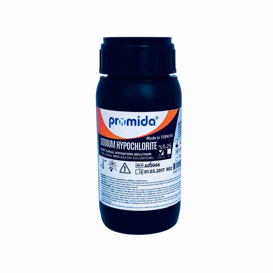 PROMİDA SODYUM HİPOKLORİT SOLÜSYON (%5,25) - 250 ML